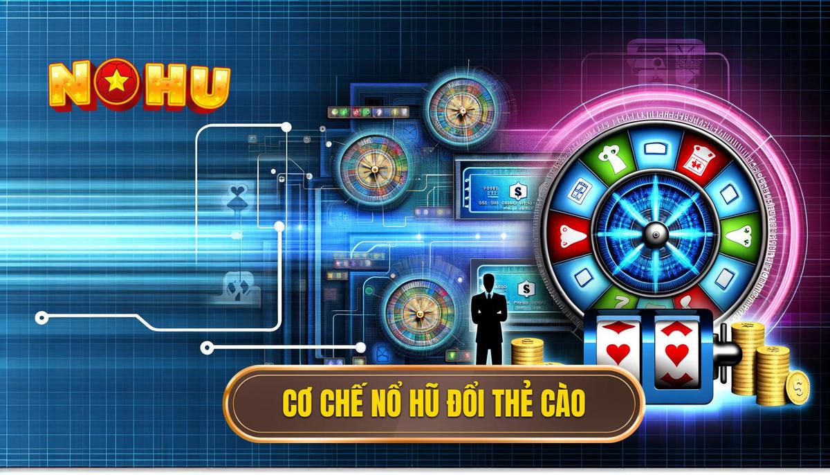 Nổ Hũ Đổi Thẻ Cào: Chiến Thuật Săn Jackpot và Định Hướng Chơi An Toàn 2024 1 Phân Tích Cơ Chế Hoạt Động Của Nổ Hũ Đổi Thẻ Cào
