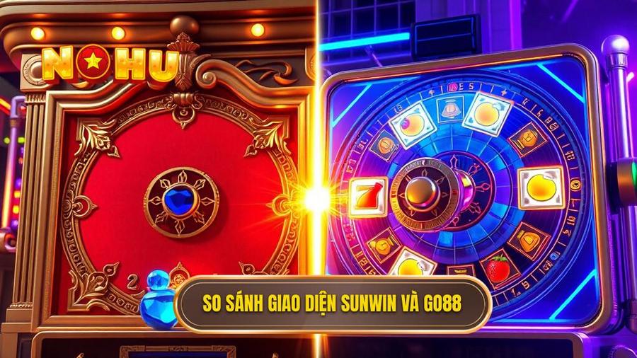So sánh nổ hũ Sunwin và Go88: Cuộc chiến của hai "ông vua" làng game đổi thưởng 2 2. So sánh giao diện Sunwin và Go88