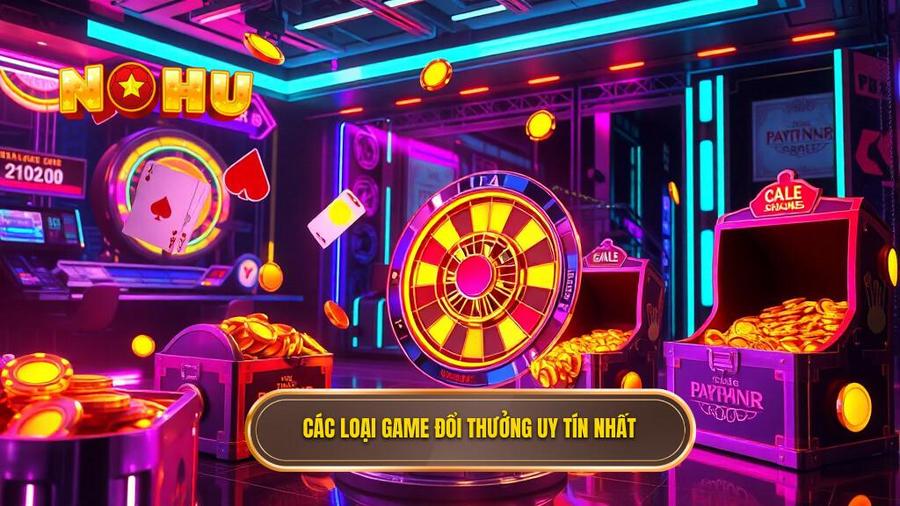 Các loại hình game đổi thưởng kiếm tiền thật phổ biến nhất hiện nay