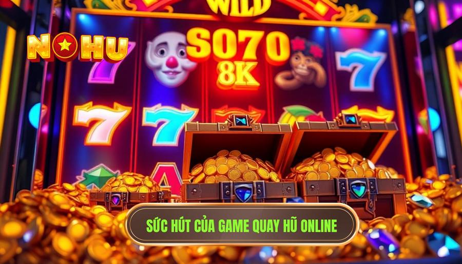 Sức hút của game quay hũ online